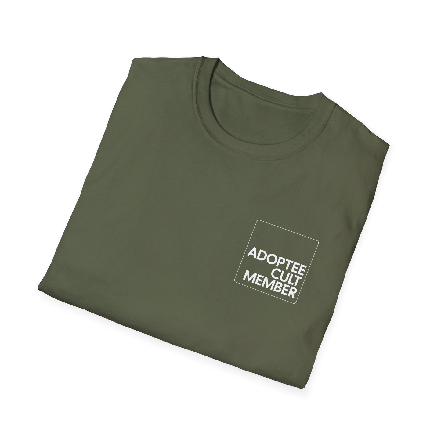 Adoptee Cult Member Unisex T-Shirt – Angry Adoptee Humor, Adoption Reform, Community Solidarity
