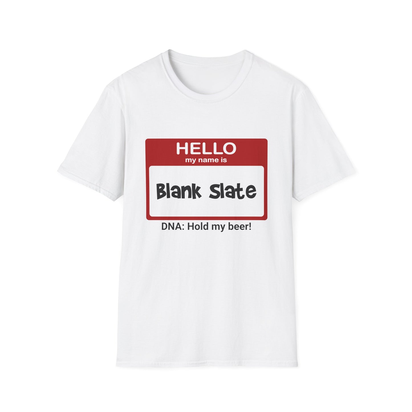 Blank Slate Unisex T-Shirt – Nature vs Nurture, Adoptee Identity, Scenic Route Collection