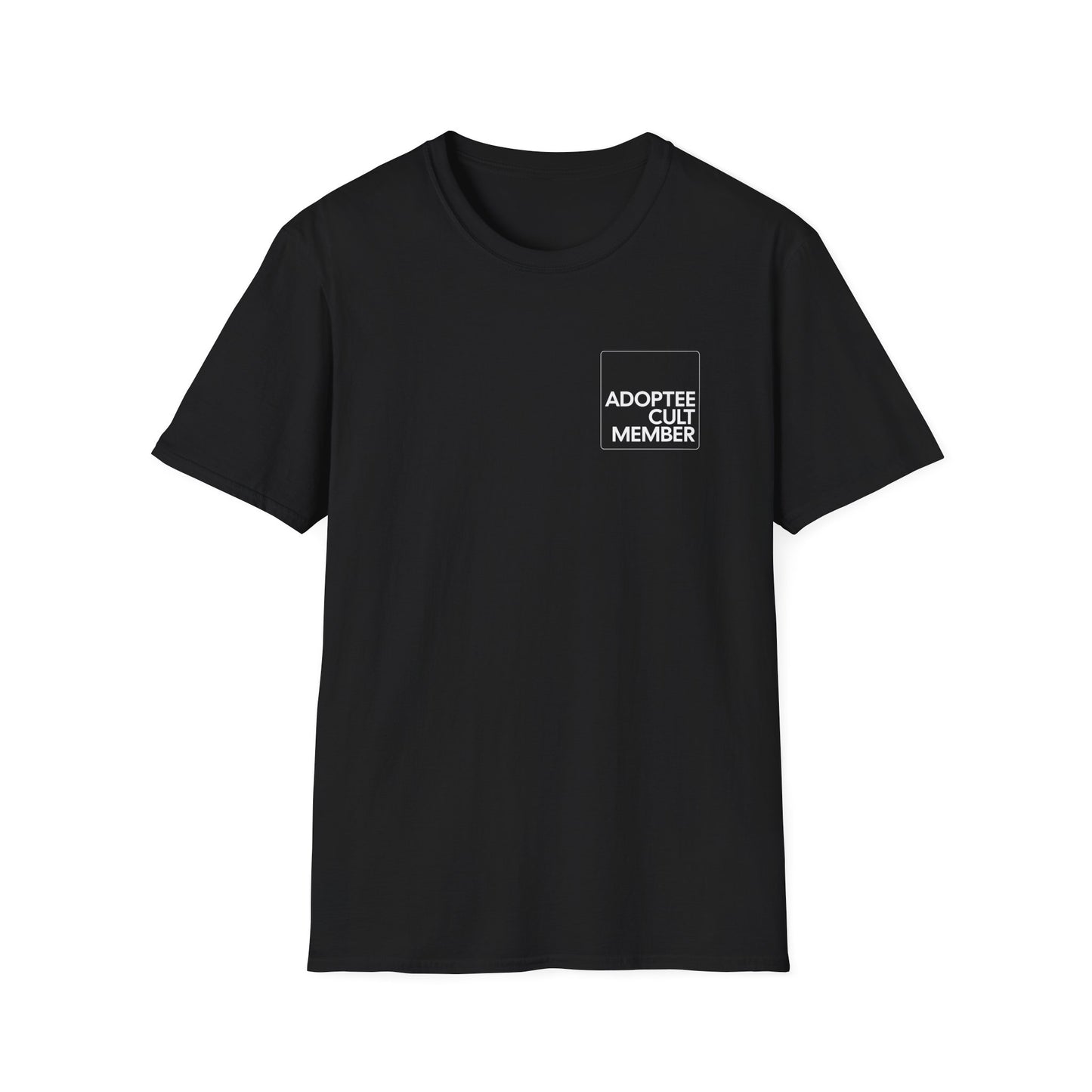 Adoptee Cult Member Unisex T-Shirt – Angry Adoptee Humor, Adoption Reform, Community Solidarity