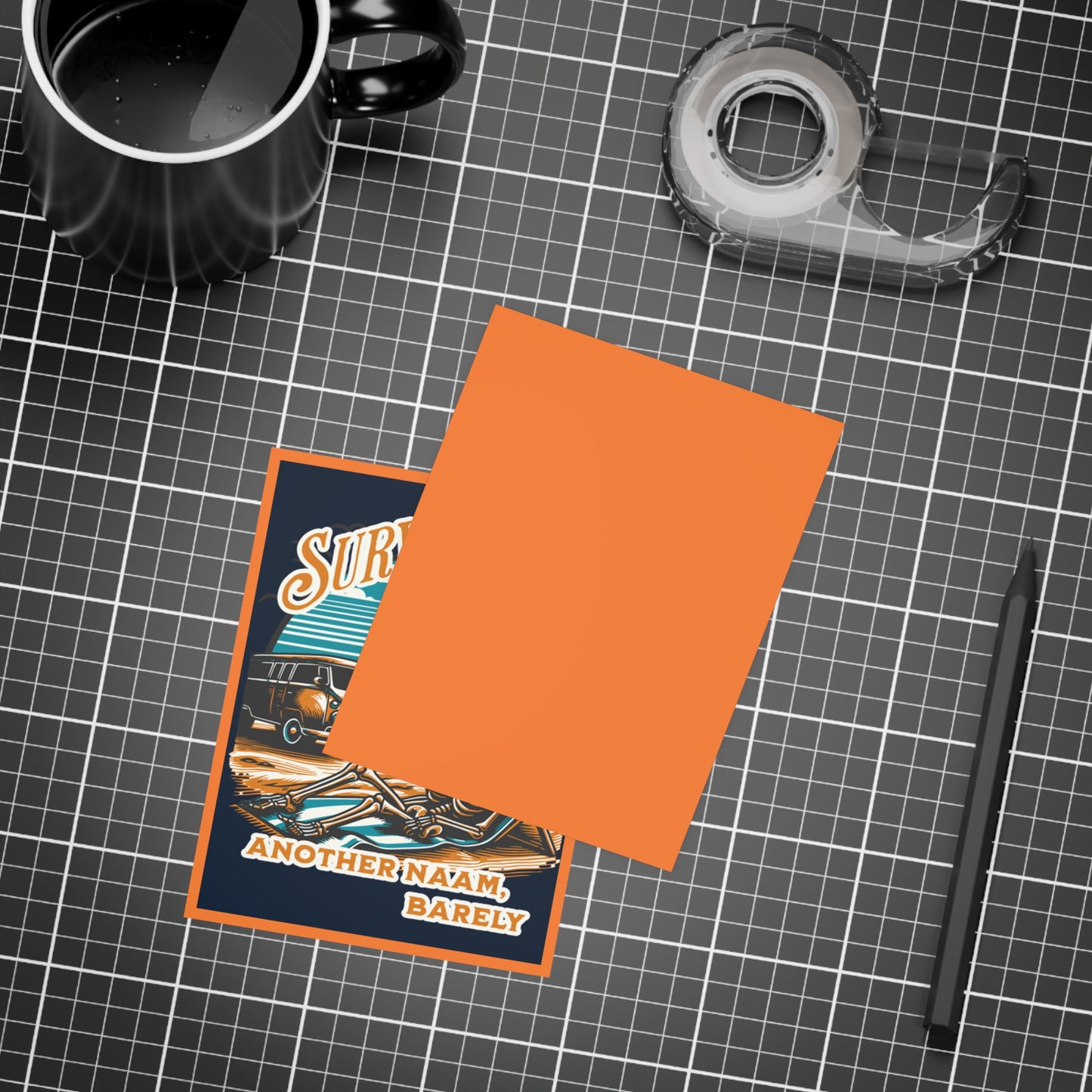 Survived Another NAAM, Barely – Adoptee Awareness Postcard (10-Pack)