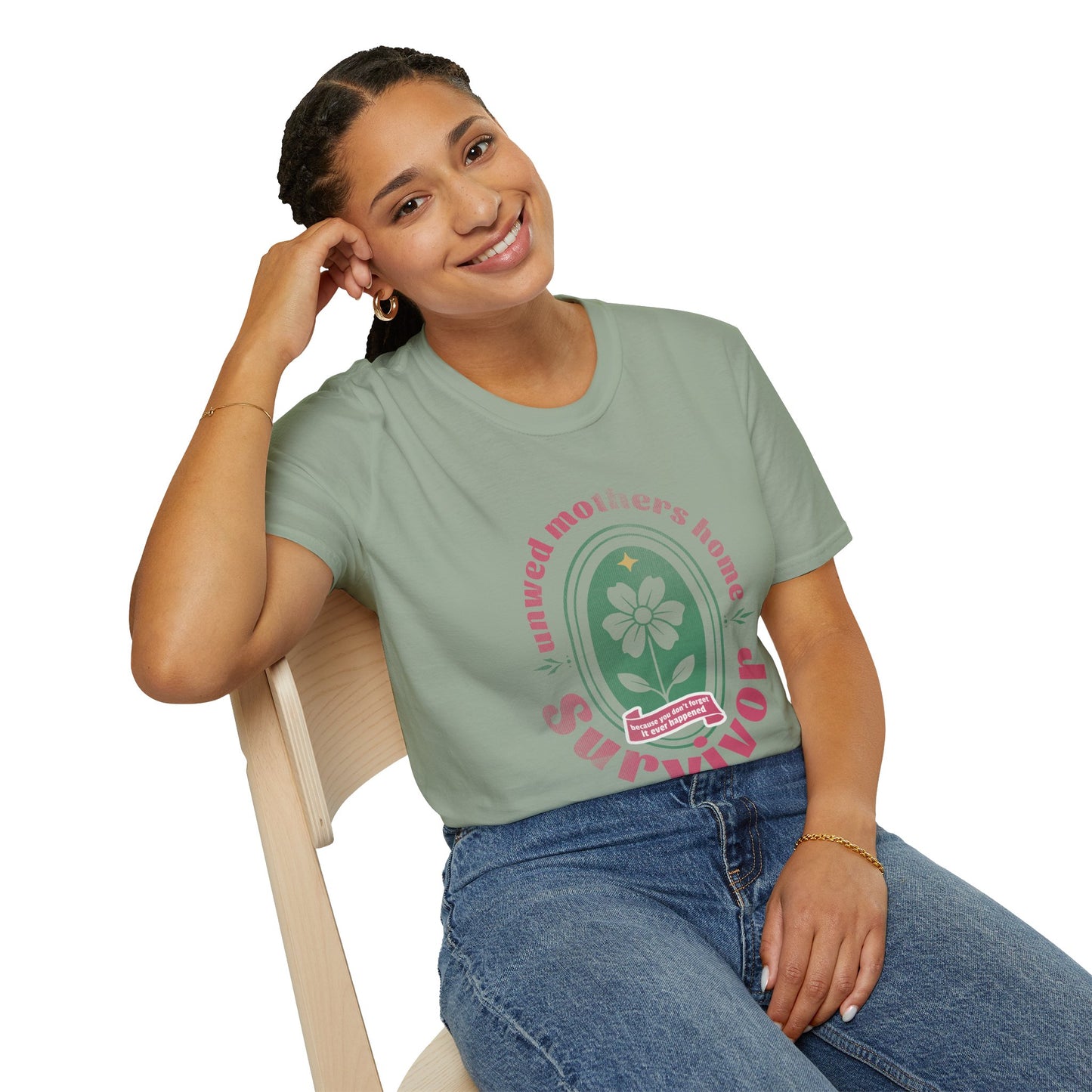 Unwed Mother’s Home Survivor – Floral Edition Tee