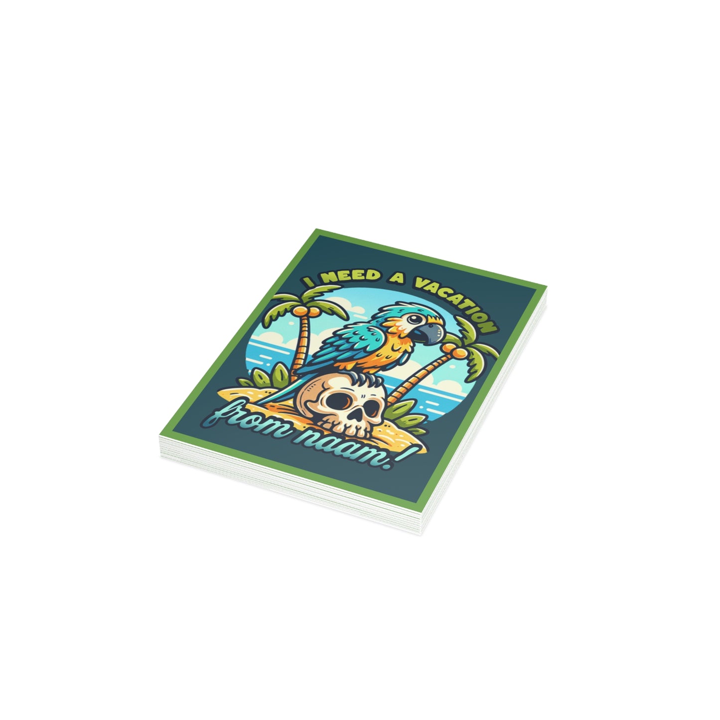 I Need a Vacation from NAAM! – Adoptee Awareness Postcard | Limited 2025 Edition (10-Pack)