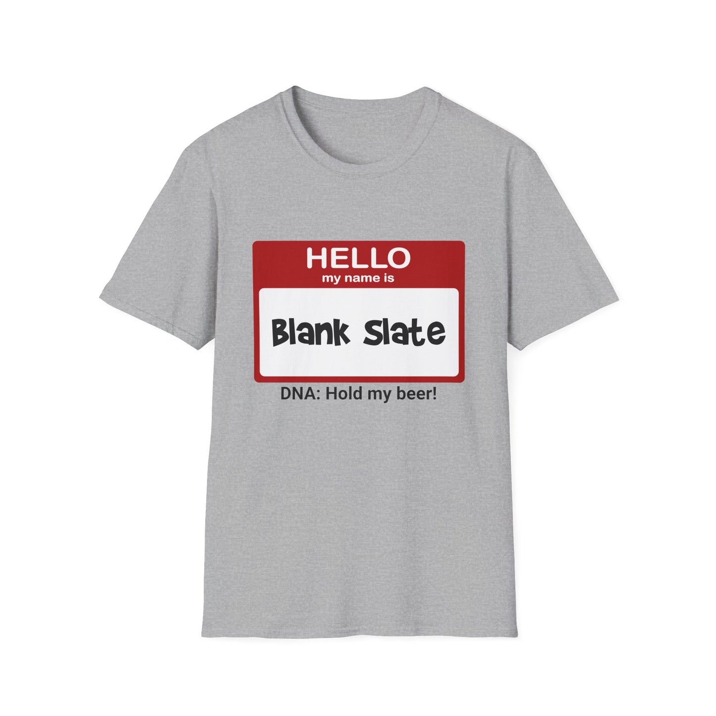 Blank Slate Unisex T-Shirt – Nature vs Nurture, Adoptee Identity, Scenic Route Collection