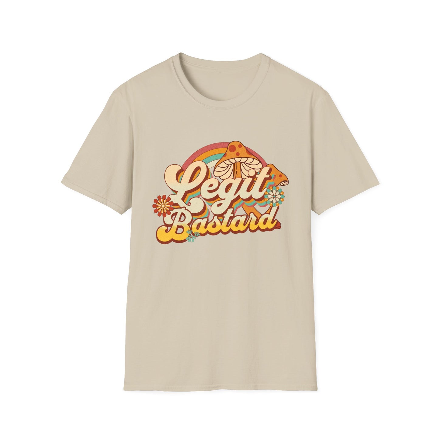 Legit Bastard – Retro Adoptee Tee
