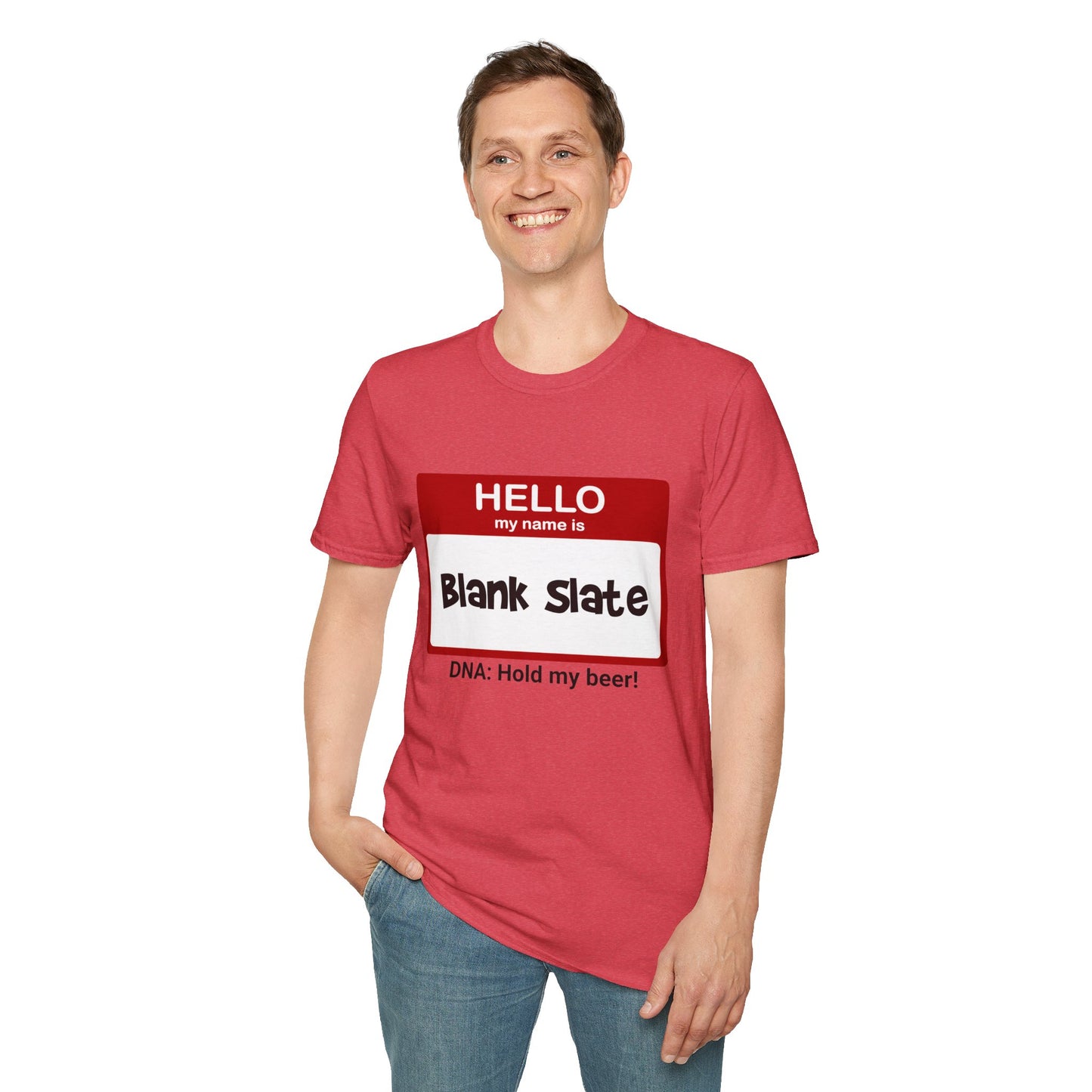Blank Slate Unisex T-Shirt – Nature vs Nurture, Adoptee Identity, Scenic Route Collection