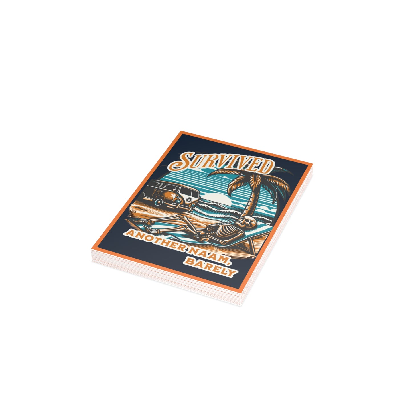 Survived Another NAAM, Barely – Adoptee Awareness Postcard (10-Pack)