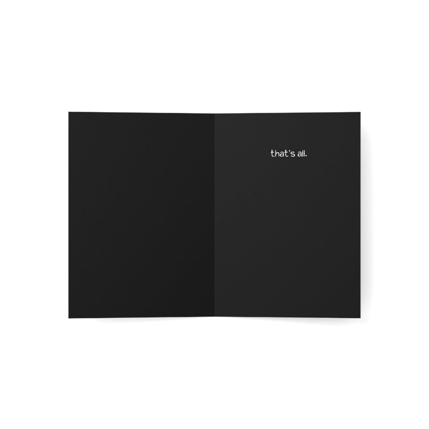 Adoption Sucks. That’s All. | Brutally Honest Adoptee Greeting Card | Disenfranchised Souvenirs
