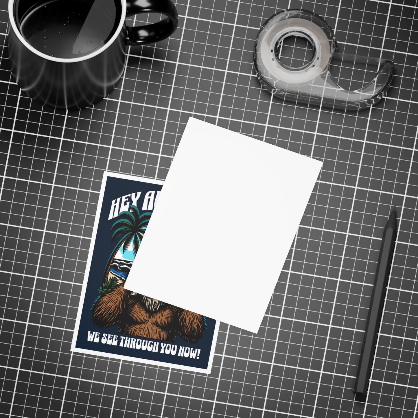 Hey Agencies – We See Through You Now! Postcard | Limited NAAM 2025 Edition (10 Pack)
