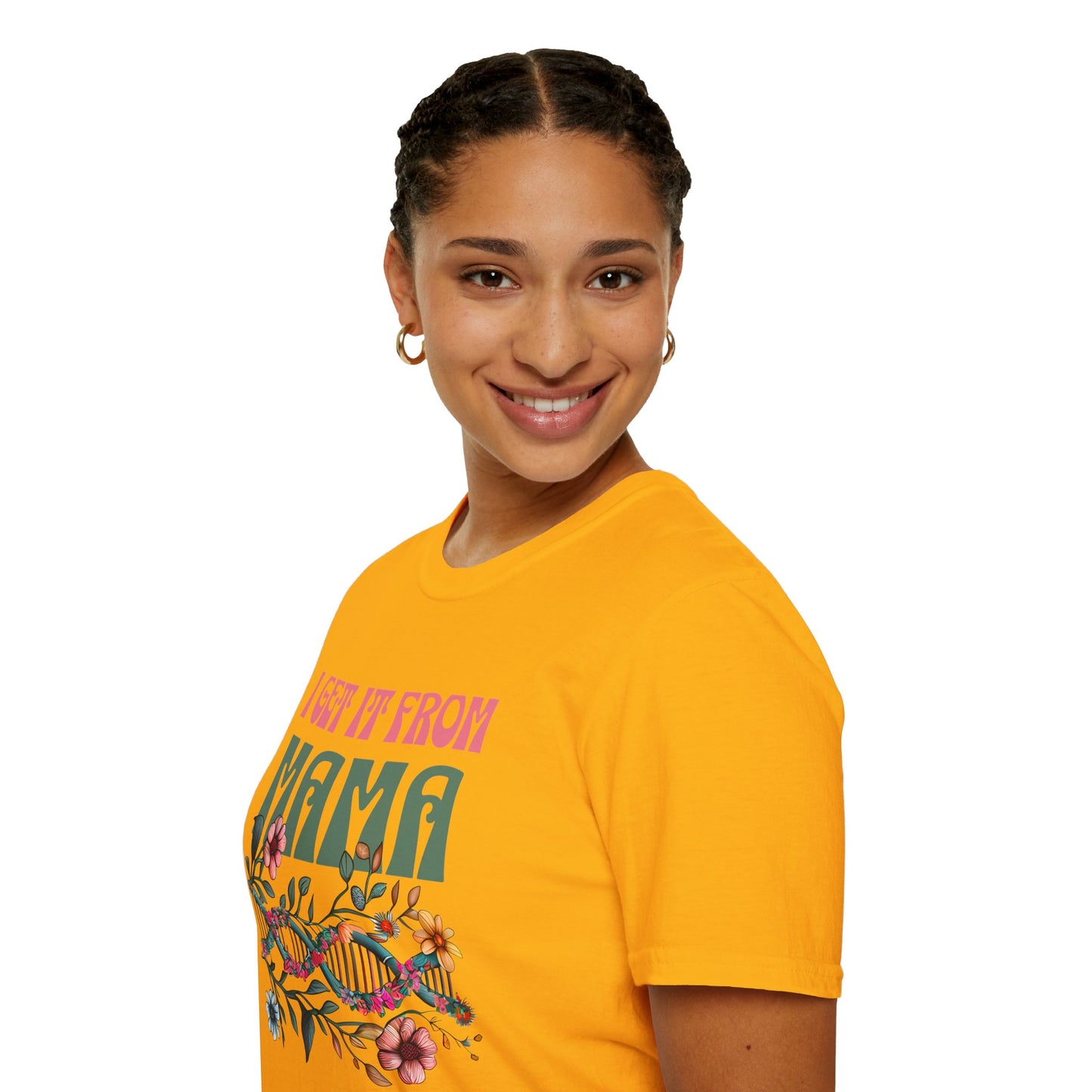 I Get It From Mama Unisex T-Shirt – DNA Inspired, Adoptee Reunion, Mother & Daughter Matching Shirt
