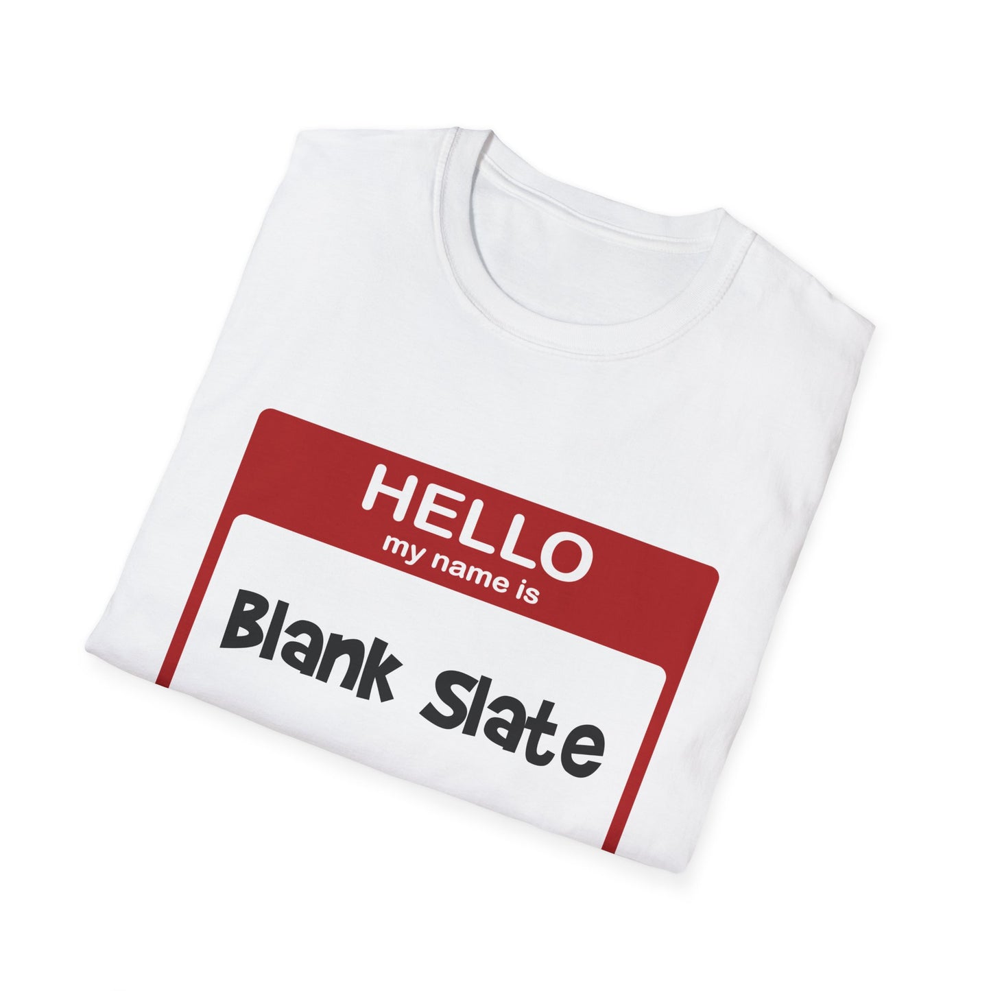 Blank Slate Unisex T-Shirt – Nature vs Nurture, Adoptee Identity, Scenic Route Collection