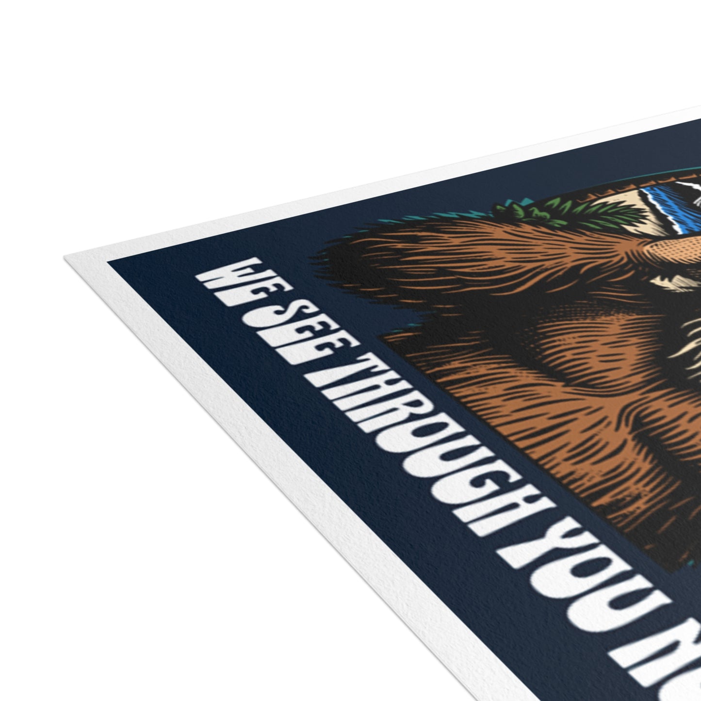 Hey Agencies – We See Through You Now! Postcard | Limited NAAM 2025 Edition (10 Pack)