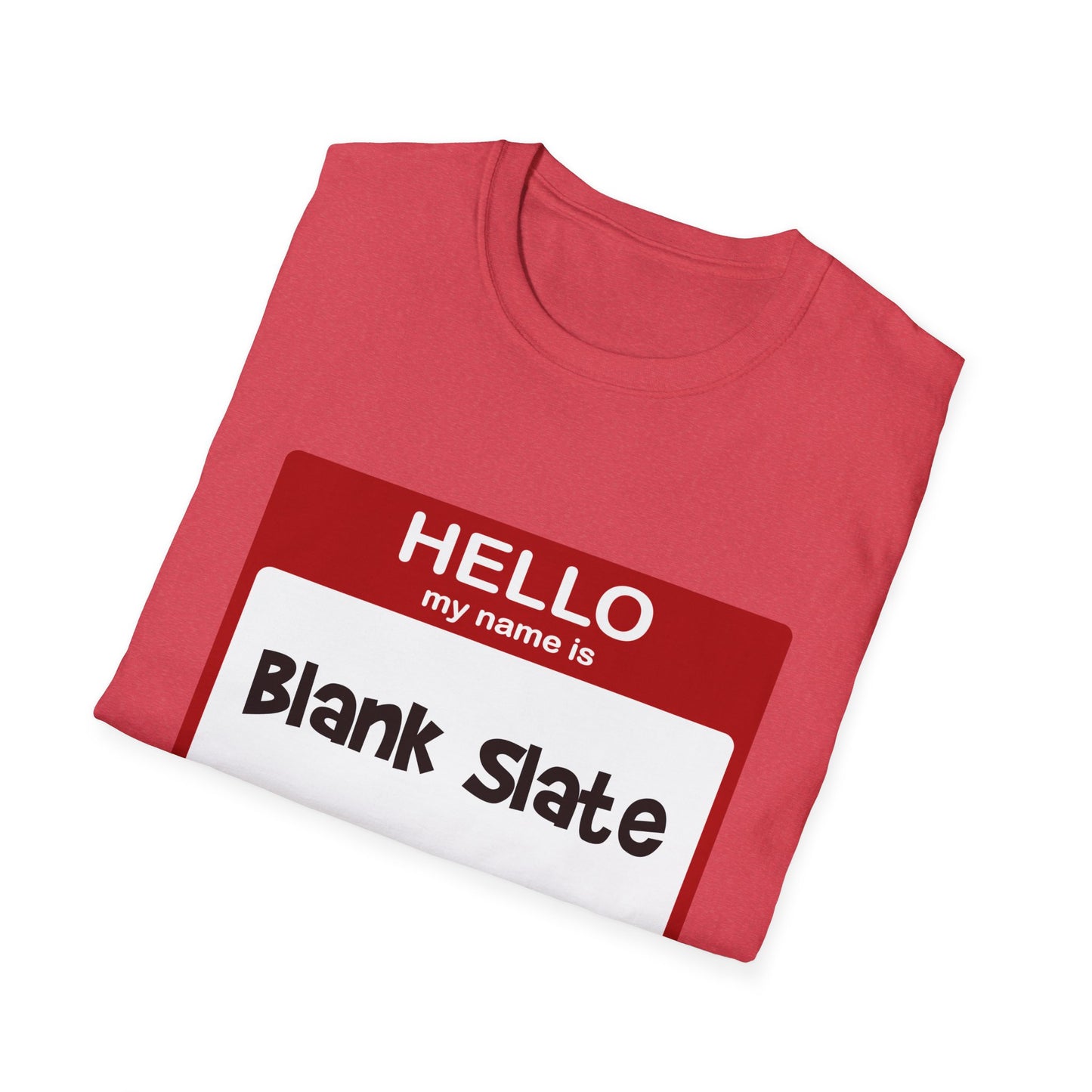 Blank Slate Unisex T-Shirt – Nature vs Nurture, Adoptee Identity, Scenic Route Collection