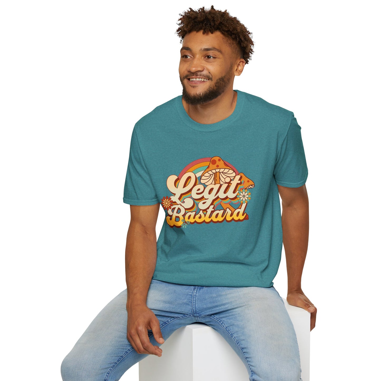 Legit Bastard – Retro Adoptee Tee