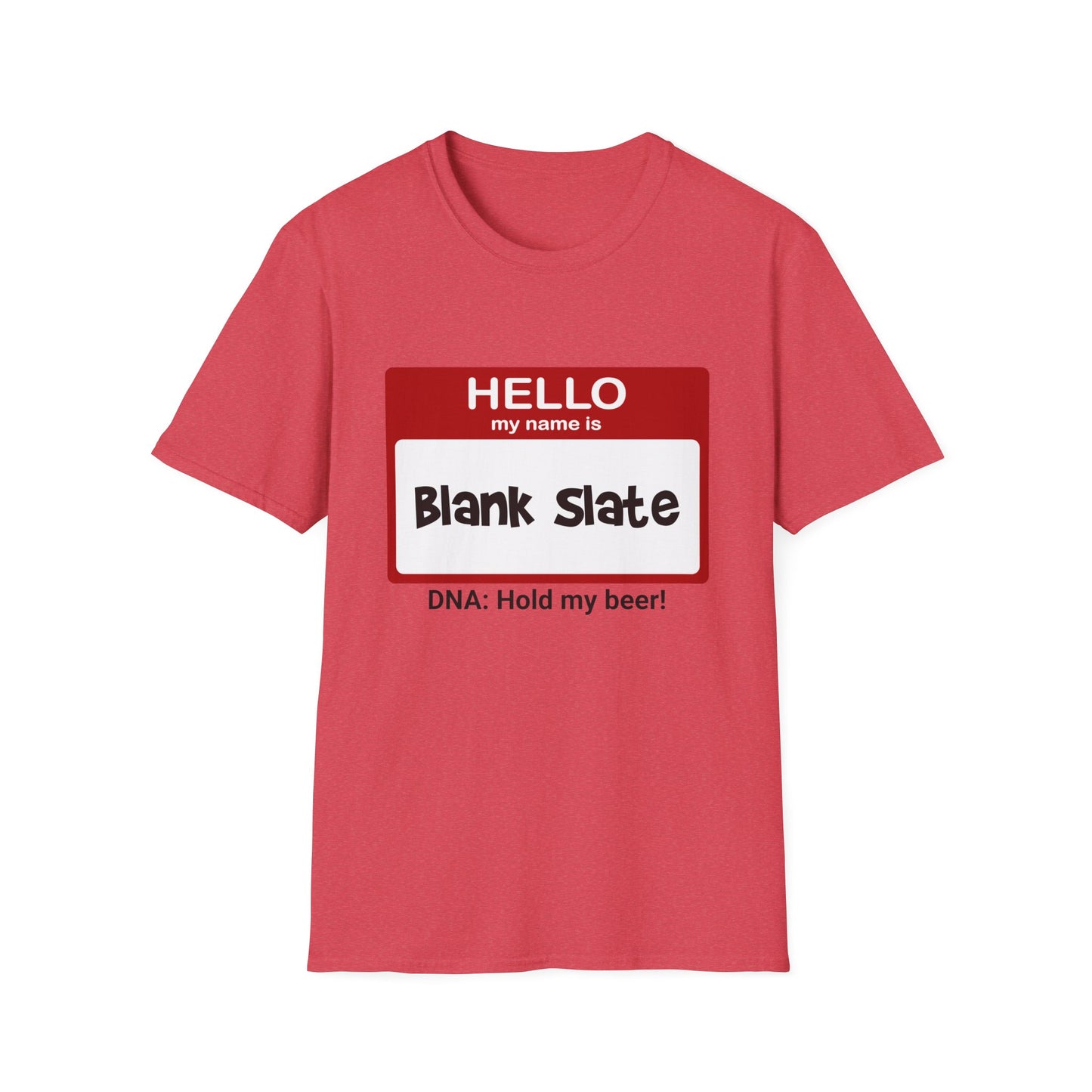 Blank Slate Unisex T-Shirt – Nature vs Nurture, Adoptee Identity, Scenic Route Collection