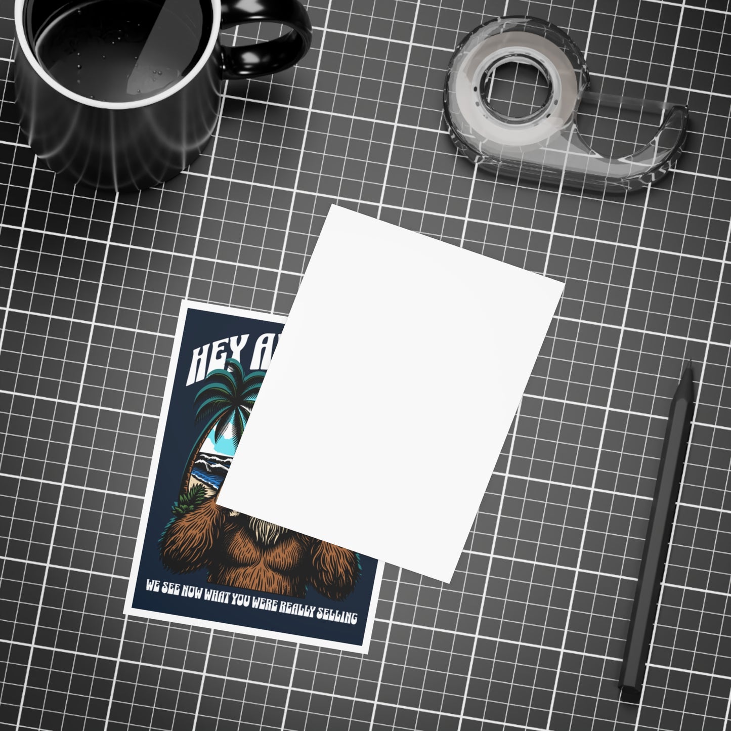 Hey Adoption – We See Now What You Were Really Selling Postcard | Limited NAAM 2025 Edition (10 Pack)