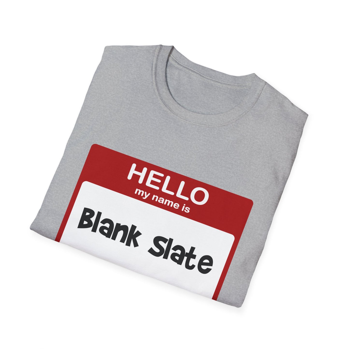 Blank Slate Unisex T-Shirt – Nature vs Nurture, Adoptee Identity, Scenic Route Collection