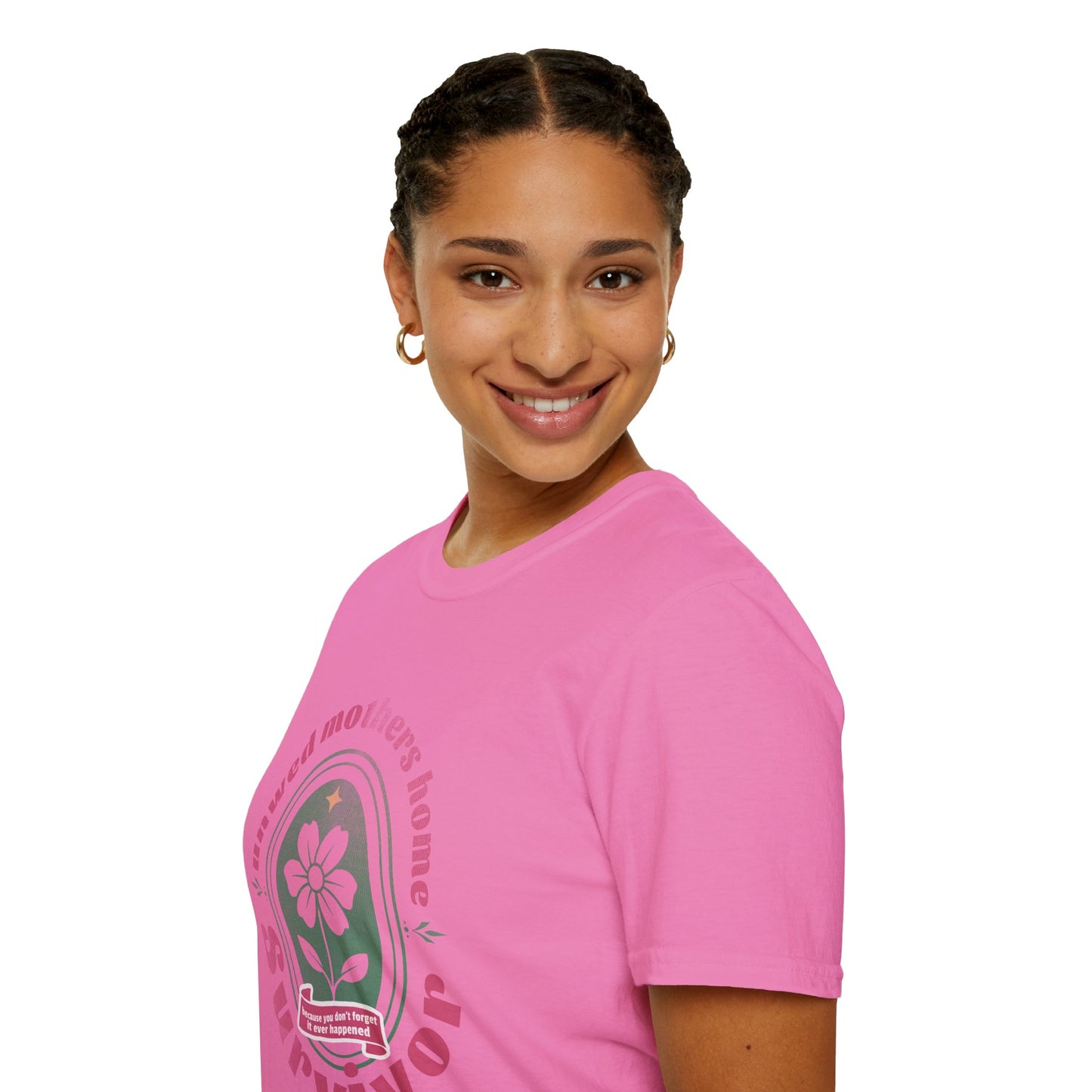 Unwed Mother’s Home Survivor – Floral Edition Tee