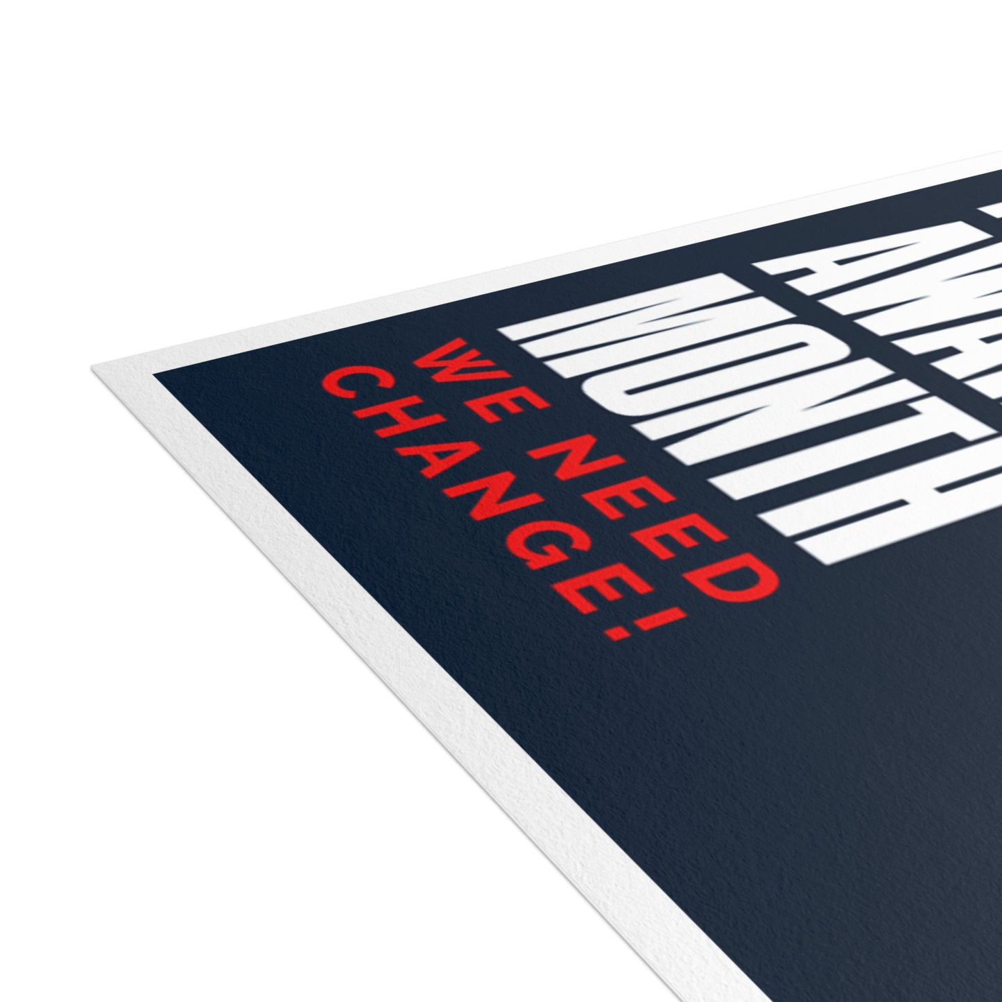 We Don’t Need Another Awareness Month – We Need Change! Adoptee Advocacy Postcard (10-Pack)