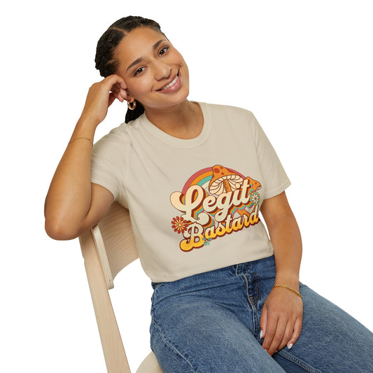 Legit Bastard – Retro Adoptee Tee
