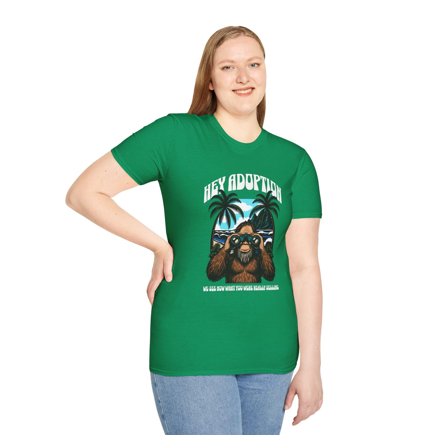 Hey Adoption – We See Now What You Were Really Selling T-Shirt| Limited NAAM 2025 Edition