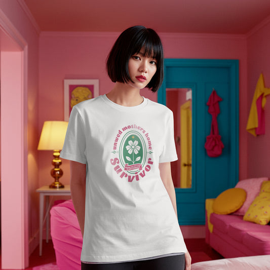 Unwed Mother’s Home Survivor – Floral Edition Tee