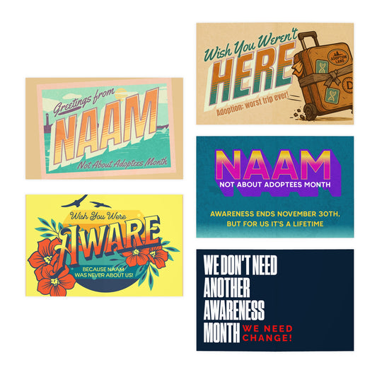 NAAM Awareness 5-Card Greeting Set – Limited November Collection